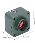 Killer 4K 8MP USB3 Digital Eyepiece For Microscopes And Telescopes With PointFiveX Lens Adapter Plug And Play USB Camera For Live 4K Video High Definition Imaging UVC Compatible Easy Connection To Computer Or Monitor, aluminum body 56x56x32mm