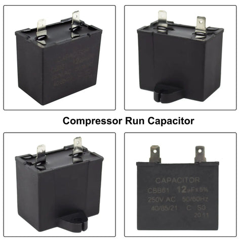 Refrigerator Start Relay Kit With Capacitor Plug And Play Compatible With Kenmore Whirlpool Amana Maytag Jenn Air Magic Chef