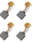 Replacement Carbon Brush Set Of 4 For Makita Angle Grinders 0.6 X 0.27 X 0.7 In showing brushes and spring detail