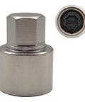 301 Wheel Locking Nut Key For Mercedes Benz Lug Nut Removal Tool, metal socket with visual pattern match