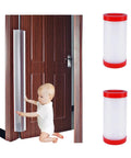 Child near Door Pinch Guard For Babies And Kids Heavy Duty Door Hinge Cover And Finger Safety Protector Easy Install