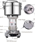 Powerhouse 2000W Grain Mill Grinder 750g High Speed Electric Stainless Steel Pulverizer for dry spices herbs grains coffee