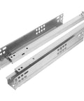 Beefy Heavy Duty Drawer Slides With Silent Buffer Function And Cold Rolled Steel Under Mount Rails on white background