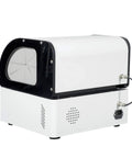 60W Dental Lab Dust Collector With Multi Stage Filtration And Polishing Suction Station featuring a compact white design and suction port.