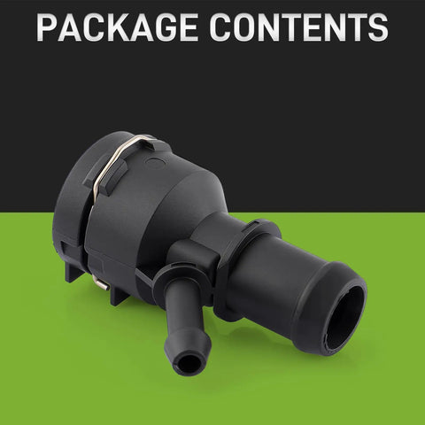 Engine Coolant Heater Hose Connector For Audi A3 TT Skoda Octavia And VW Golf Replacement 1K0122291C black connector detail