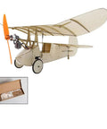 Ultra Micro Balsa Wood RC Plane Kit Newton, 358mm Wingspan, assembled model and packaging box, electric remote control aircraft kit