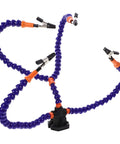 Third Hand Welding Station Clamp Soldering Helper Stand With Adjustable Arms Blue For Electronics Repair PCB Work