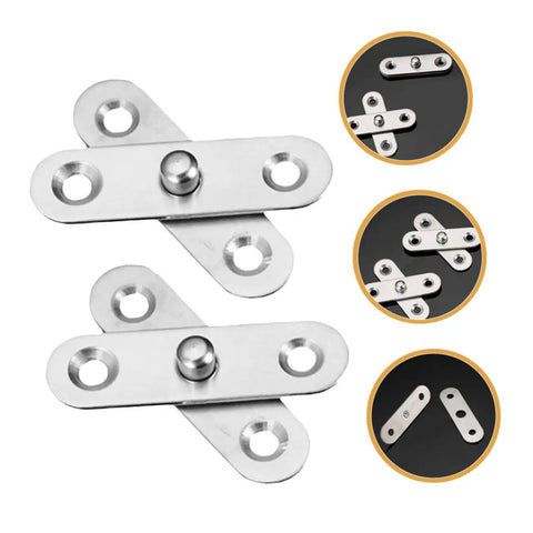 Stainless Steel Built Tough Pivot Hinges For Hidden Doors And Secret Bookcase Doors Concealed SelfClosing Hinge Hardware shown from various angles