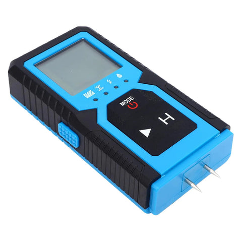 Hilitand Stud Finder with Accurate Detection Modes (4 in 1) in blue, showcasing buttons and display for easy use.