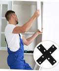 Installation of Hidden 360 Degree Stainless Steel Pivot Hinge For Doors And Bookcases Heavy Duty Invisible Concealed Hinge