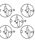 Five Pack 698781 Float Bowl Gasket For Nikki Carburetor Rebuild Kit Compatible With Briggs 698781 And 698781S Gaskets Fits Troy Bilt Toro Lawn Mowers Includes O Rings For Easy Install with gaskets and O-rings