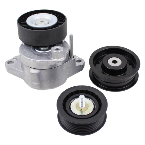 Mercedes Belt Tensioner And Serpentine Belt Idler Pulley Kit For C230 C280 C300 C350 CL550 CLK350 CLK550 CLS550 E350 E550 G550 GL450