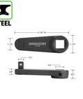 Image showing a steel low profile torque adapter for one half to three quarters socket set Ford Power Stroke 6.0 diesel