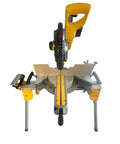 Zero Clearance Miter Saw Fence Upgrade For Sliding Compound Saws That Boosts Safety, Stability, And Cut Precision, Fits DHS780, DHS790