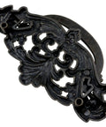 Front view of Skull Shaped Antique Bronze Cabinet Pull Handle For Dresser And Wardrobe Doors, Retro Vintage Accent For Cabinets, 4.37 By 2.44 Inches, Two Pack, Great For Kitchen Cabinets, Dressers, Tables And More.