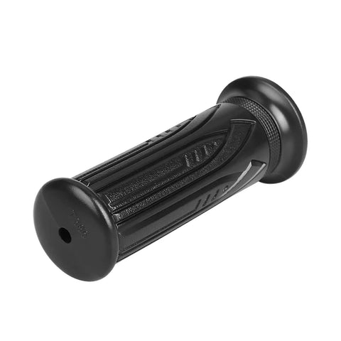 Get This Waterproof Lcd Throttle Grip With Bright Led For Electric Bikes Scooters And Cars Featuring Ergonomic Textured Grooves And Real-Time Power Display Plus Security Lock Status black ABS grip