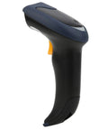 Side view of Wired 2D Barcode Scanner USB Plug And Play For POS System, ergonomic handle, black finish