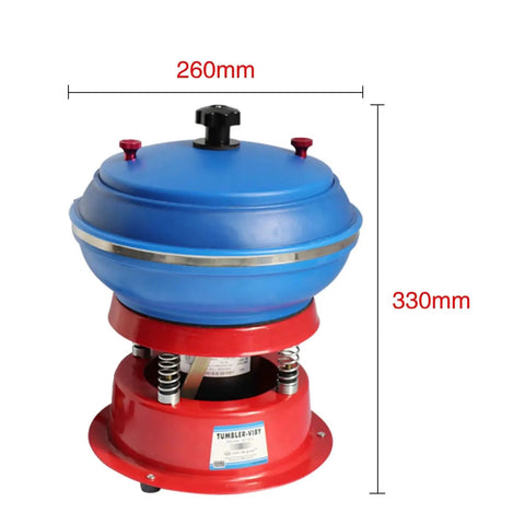 Beast Mode Heavy Duty Vibrating Rock Tumbler Brass Jewelry Polisher For Jade Jadeite And Beeswax Polishing, 3 Kg Capacity
