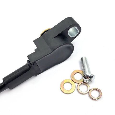 Throttle Position Sensor TPS For Polaris Ranger 700 800 RZR 800 Sportsman 700 800 850 Scrambler XP 850 OE 1204715 2410342 Replacement Direct Fit Easy Install Plug And Play black sensor with screw and washers