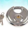 Heavy Duty Waterproof Stainless Steel Padlock for Backpacks Drawers And Luggage Rust Proof Keyed Security Lock with keys