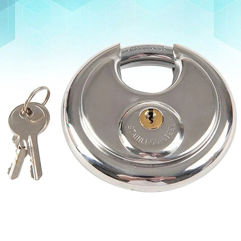 Heavy Duty Waterproof Stainless Steel Padlock for Backpacks Drawers And Luggage Rust Proof Keyed Security Lock with keys