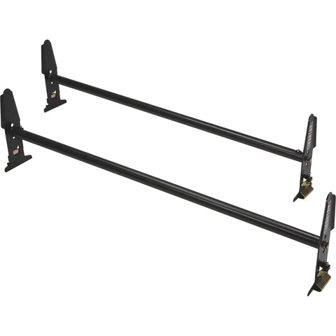 Universal Adjustable Steel Van Roof Rack Bringing A Rock Solid Five Hundred Pound Load Capacity For Rain Gutters With Zero Drilling Required Built Like A Beast To Handle Every Heavy Workload