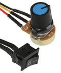 Beefy DC 48V 500W CNC Brushless Spindle Motor Driver Controller for BLDC Systems, featuring switch and wiring details.
