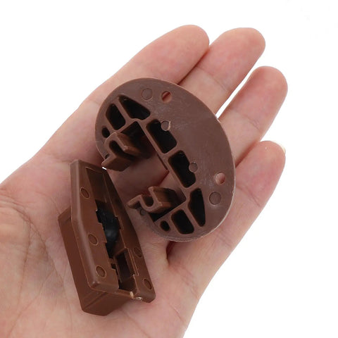 4Pcs Drawer Glide Kit For Dresser And Cabinet Reliable Quick Installation Drawer Hardware in plastic material on hand