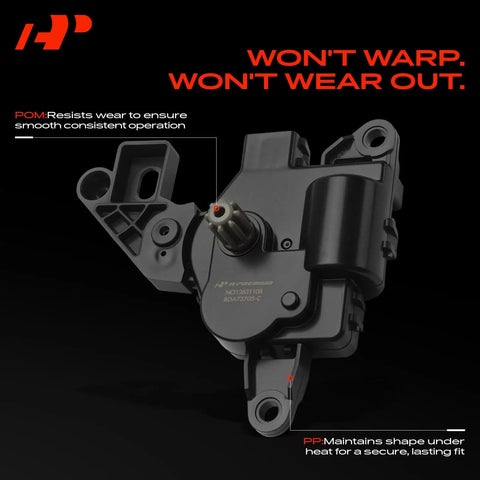 Zero Hassle Plug And Play Hvac Heater Blend Door Actuator For Hyundai Ioniq Kona Electric Kia Niro 2017 Through 2024, detailed side view.