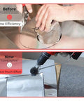 Comparison of traditional scissors vs. Electric Drill Metal Cutting Shears For Iron And Tin Plates No Hassle Labor Saving Retrofit Tool
