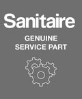 Sanitaire genuine service part logo with gear icon indicating Genuine 12 Inch Wood Brush Roll For Upright Vacuums Replacement Part