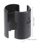 Wire Shelf Clips For Shelving Black Plastic Locking Clips With Easy Installation And Universal Fit For Kitchen And Balcony Storage