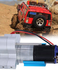 CNC Machined Gearbox Speed Change For RC Cars With 370 Brush Motor For WPL C14 C24 B14 B24 B16 B36 RC Cars Easy Install