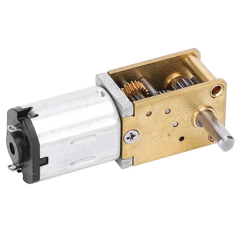 Micro Metal Gear Motor For Diy Projects 12V Brushed Gearbox Drive With Six RPM Options 16 27 53 68 136 And 381 CW CCW Low Noise Shock