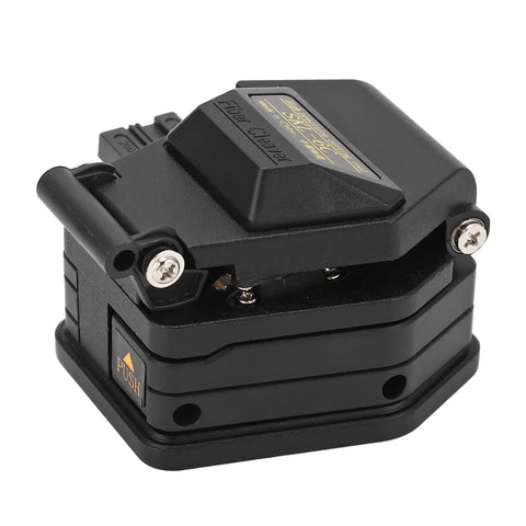 LiebeWH Fiber Optic Cleaver Cutter With Tungsten Steel Blade, Precision Automatic Wire Stripping Tool angle view.