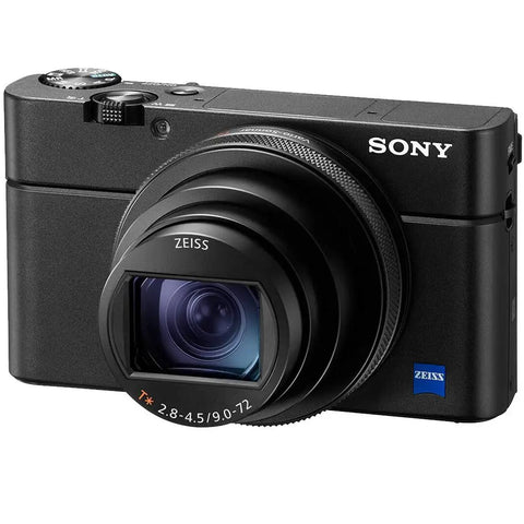 RX100 VII Premium Compact Camera Bundle With Pro Features On The Go Includes Triple Battery Pack, 64GB Card, Case, and Kit
