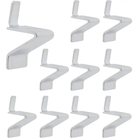 Heavy Duty Steel Shelf Clips For Cabinets And Bookshelves Adjustable Brackets To Secure Shelves Firmly Wobble Free Under Heavy Loads