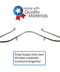 Oven Bake Element Replacement For Electrolux, Frigidaire, Gibson, Kelvinator, And Westinghouse; durable heating element on white background