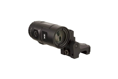 HD 3X Red Dot Sight Magnifier With Adjustable Height And Quick Release Flip Mount Model MAG C 2600001 for tactical rifles and handguns