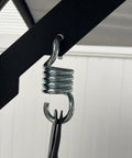 Heavy Duty Hammock Chair Spring 1100Lbs 4 Inch Hook For Porch Swing Outdoor Patio Premium Stainless Steel Suspension System