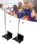 Pendulum Swing Experiment Kit For Physics Class Mechanical Vibration Demonstrator Hands On Pendulum Ball Teaching Set 2 Piece Metal Lab Tool For Oscillation Demonstrations