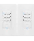 Two Pack Countdown Timer Switch for Lights and Fans Presets 5 10 30 60 Minutes and 2 4 Hours 120V Neutral Required UL Listed