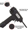 Image of Beast Mode Heavy Duty Professional Air Punch Nailer And Nail Puller Kit, showing adjustable exhaust and ergonomic grip.