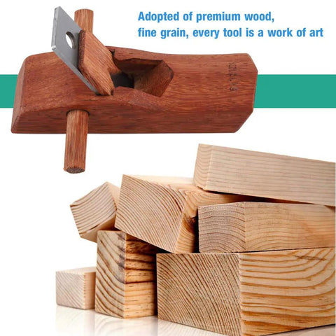 Sturdy Mini Hand Plane With Razor Sharp 127mm Steel Blade And Tough Brass Tipped Base For Slick Surface Prep And Fast Wood Trimming Portable Carpenter Essential