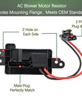 Direct Fit Blower Motor Resistor Kit With Harness For Chevy Silverado GMC Suburban Sierra Yukon 2003 2006
