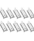 Rotating Concealed Hinge Set 20 Pack 1.5 Inch Stainless Steel Folding Butt Cabinet Hinges For Doors And Cabinets Display