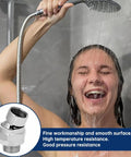 Solid Brass Shower Head Swivel Ball Adapter For Flexible Shower Positioning, Universal Shower Arm Connector, Angle And Rotation Adapter, Rust-Resistant, Easy Install, Durable Brass Construction Fits Most Heads And Arms, shower use