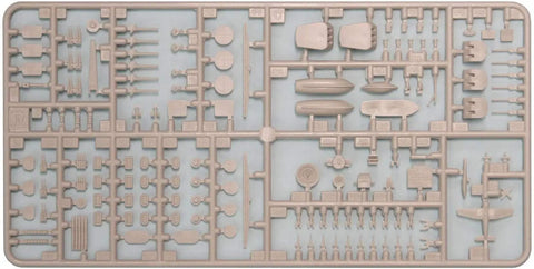 One Seven Hundred Scale WWII US Navy Ship Equipment Set 2 for Plastic Model Kits detailed parts on sprue frame