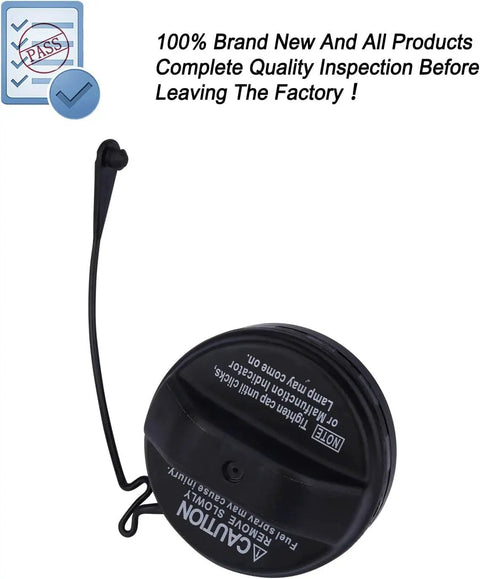 Gas Tank Filler Cap Replacement For Toyota Vehicles Compatible With 4Runner Avalon 77300-33070 close-up with quality seal