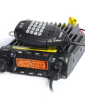 VHF 136-174 MHz Mobile Transceiver 65 Watt With 200 Alphanumeric Channels 8 Group Scrambler on white background